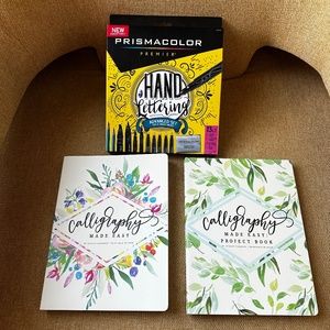 2 New How-To Calligraphy Books + Pens